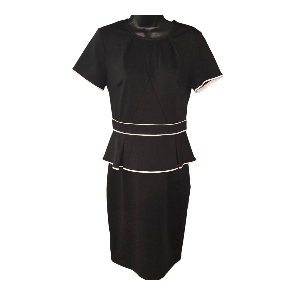 Elegant Black Midi Dress